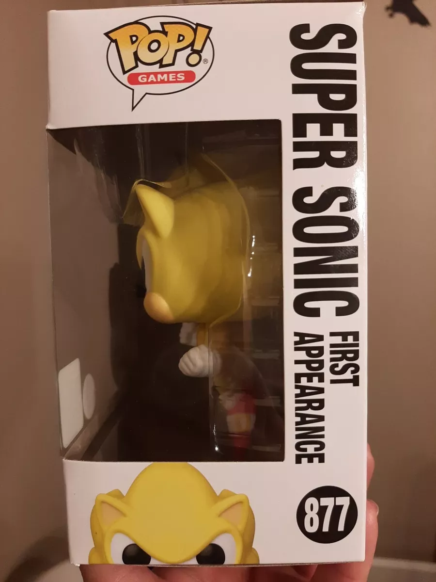 Funko Pop! Games: Sonic- Super Sonic First Appearance​ Vinyl