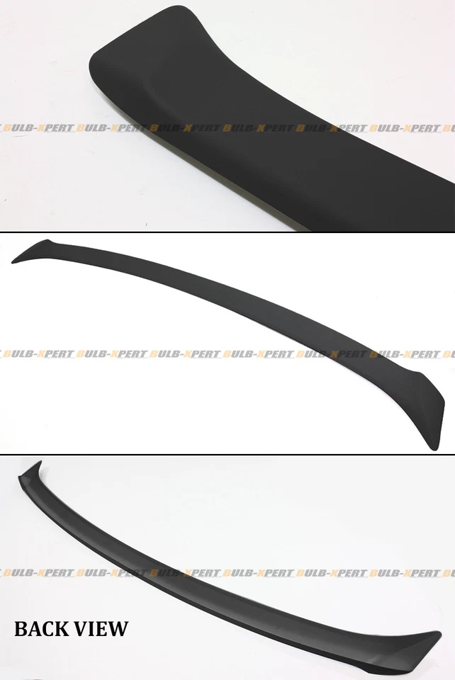 JDM ESTILO ONDULADO VISERA DE VENTANA AHUMADA + ALERÓN DE MALETERO PARA 2009-2014 ACURA TSX EURO R Foto 3 de 4