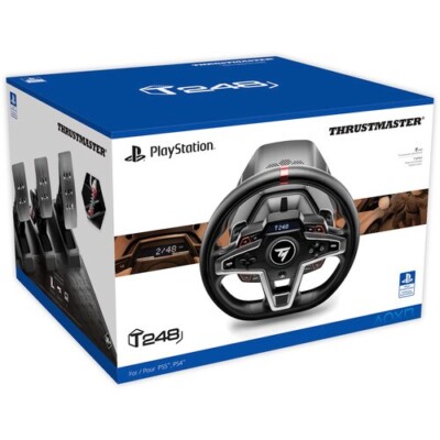 Thrustmaster T248 Racing Wheel and T3PM Pedal Set for PS5 PS4 PC