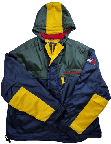 VTG 90s Colorblock Nautical Sailing 