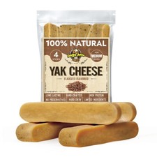 Flaxseed Flavor Yak Dog Chew   Omega-3 Rich, Natural and Healthy Yak Milk Chews