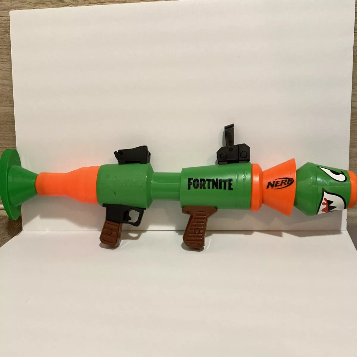 NERF Fortnite RL Blaster Foam Dart Rocket Launcher Gun no darts  630509859023