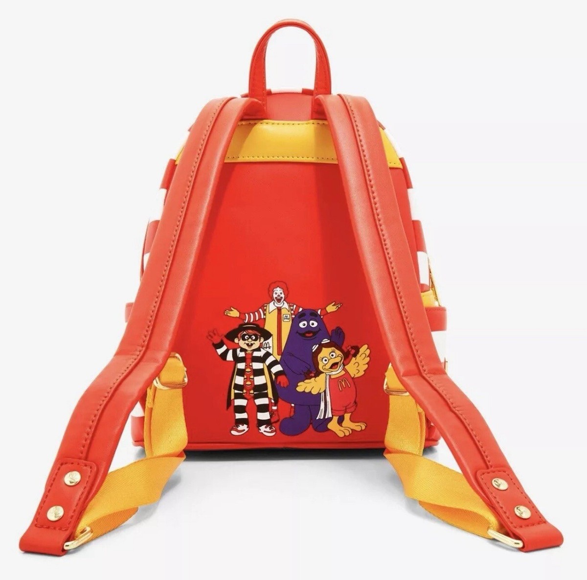 NWT - Loungefly McDonald\'s Ronald McDonald Mini Backpack New Loungefly McDonald main image 4