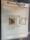 Vintage White Leather Embossed  photo album with photos 2 Albums — photo 1