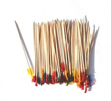 100x Wooden Cocktail Sticks Mini Forks Buffet Food Cocktails Ramadan Fruit pick