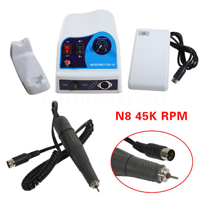 Dental Lab Marathon Micromotor Polisher Unit N8/ 45K RPM Polishing Handpiece