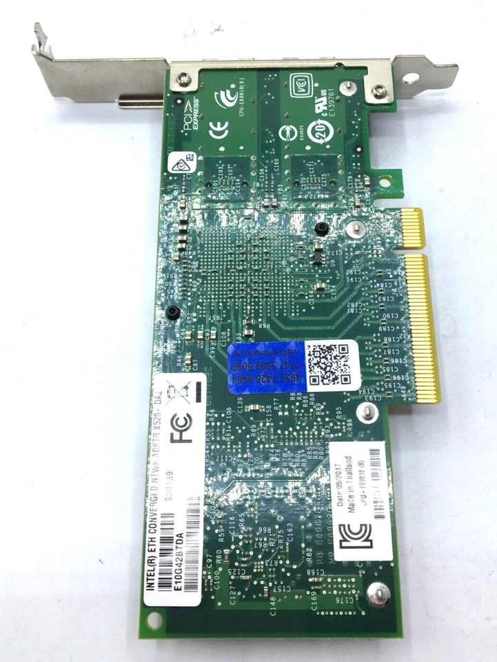 Intel (R) Ethernet Converged Network Adapter X520-DA2 NIB - Image 3 of 4