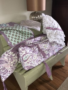 pottery barn brooklyn crib bedding