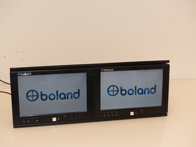 2x Boland ViewPort 9'' Broadcasting Digital Analog Video Monitor DHD9W gebraucht