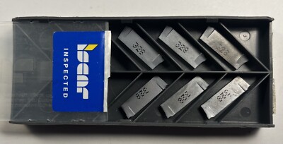 6Pcs NEW ISCAR  DGR 3100JS-6D CARBIDE INSERTS GRADE: IC328 Free Ship