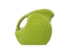 Fiestaware Lemongrass Lime Green Small Disk Pitcher Creamer 4" Excellent!