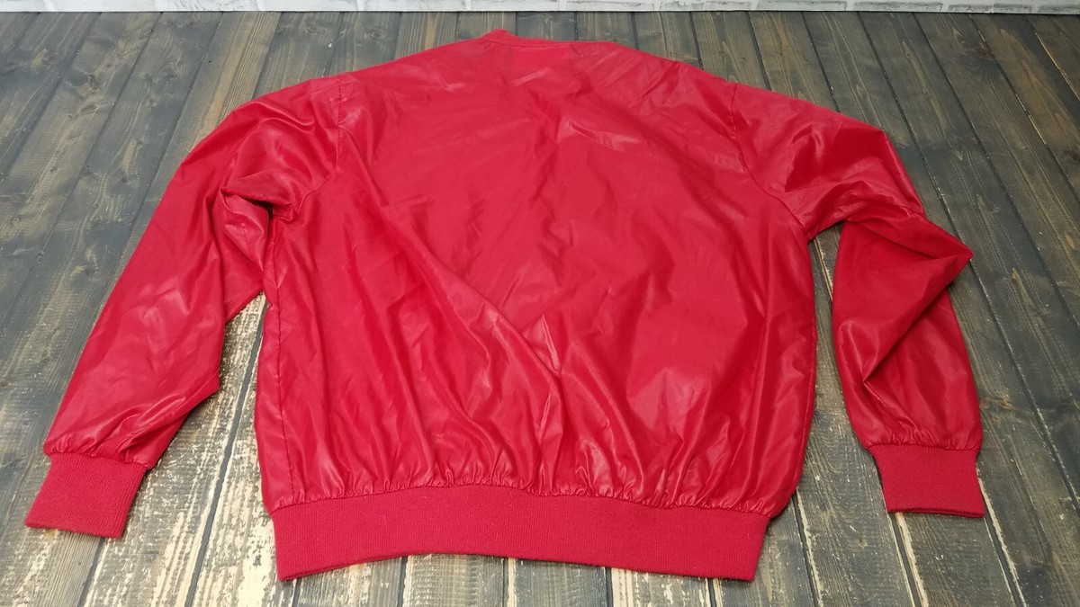 Vintage Southern Colours CANON Camera Jacket RED Zip Up