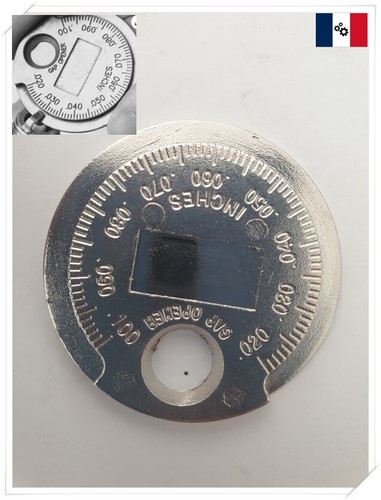 Jauge De Bougie Jauge Écartement Métrique Gapper Feeler Gap Degagement Jauge Petit Outil De Reglage Fil Metallique Bougie Dallumage Outil De Mesure A Lechelle 90116764