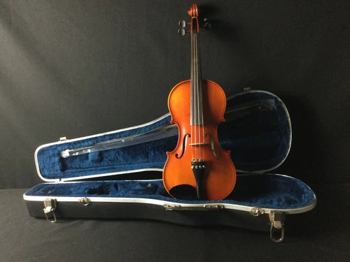 Glaesal V130E4 4/4 Violin Outfit w/ NEW BOW