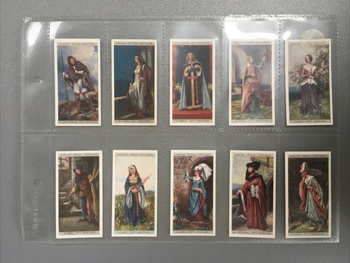 BAT English Period Costumes Cigarette Cards Set of 50 Plain Back - Picture 4 of 7