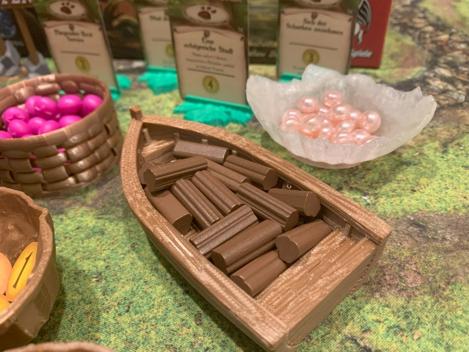 Everdell Collectors Set 3D Druck Resourcenschalen Brettspiel Zubehör - Bild 4 von 4