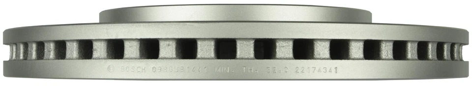 Rotor de freio a disco Bosch QuietCast dianteiro para 2007-2021 Lincoln Navigator 2008 2009 - Imagem 4 de 4