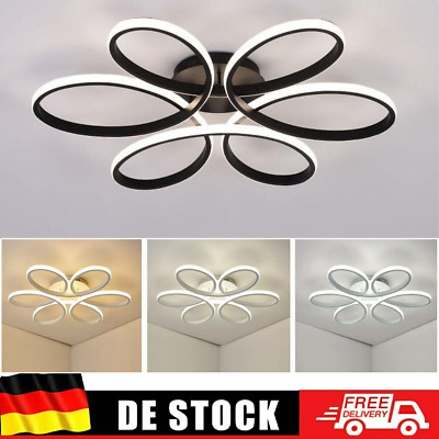 Dimmbar LED Deckenleuchte 3-farbige Deckenlampe Wohnzimmer Flur Küchen lampe