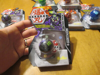 BAKUGAN LEGEND MYTHIC PACK GORTHION PURPLE Spin Master CARD NEW FACTORY SEALED