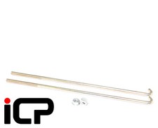 2 x Battery Tie Down Bolt Rods & Nuts For Subaru Impreza WRX & STi 92-05