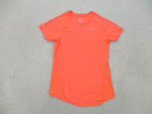 Nike Shirt Women Extra Small Orange 