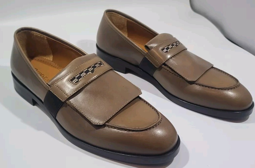ARMANDO CABRAL BISSAU Slip-on Loafer Size 46 US 13 Color  display picture 1