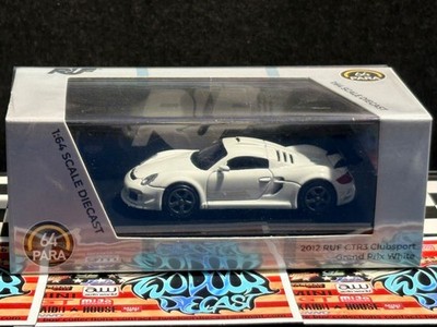 1/64 PARA64 2012 PORSCHE RUF CTR3 CLUBSPORT GRAND PRIX WHITE
