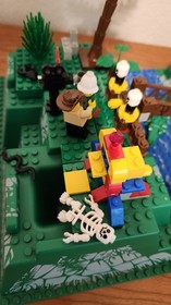 LEGO Adventurers: Amazon Ancient Ruins (5986) Complete with Instructions No Box