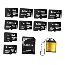 Factory Wholesale 128GB Micro SD Card 10-Pack, U3 A1 V30 Class 10, 128GB U3