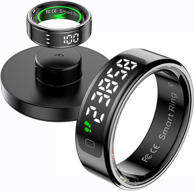 Smart Ring Fitness Ring Mit Display LED Anzeige Smartring Herren Damen Android I