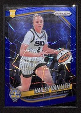 2025 Panini Prizm WNBA #2 Hailey Van Lith Blue Velocity Prizms
