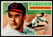 1956 Topps #163a Gene Woodling