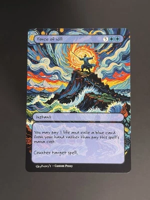 Force of Will TCG Near Mint or Better Individual Trading Card