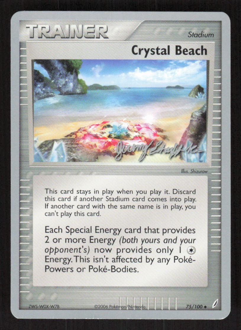 Pokemon 2007 World Championship Decks Jeremy Scharff-Kim Crystal