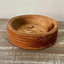 Primitive Wooden Bowl Handcrafted Rustic Decor Small Medium Wood Tone