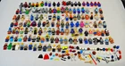 LOT OF OVER 125 LEGO MINIFIGS STAR WARS, MARVEL, DC, ETC with ACCESSORIES.