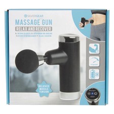 Silvergear Mini Massage Gun – Muskelmassagegerät mit 6 Geschwindigkeitsstufen