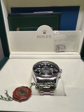 BOX & PAPERS Rolex Sea-Dweller 116660 Silver Oyster Bracelet with Black Bezel 10