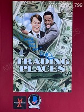 Dan Aykroyd autographed signed 11x17 photo Trading Places Beckett COA