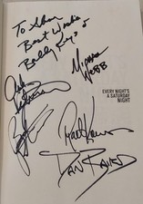 Book SIGNED by Rock 'n' Roll Legends Bobby Keys, Michael Webb, Robert Kearns etc