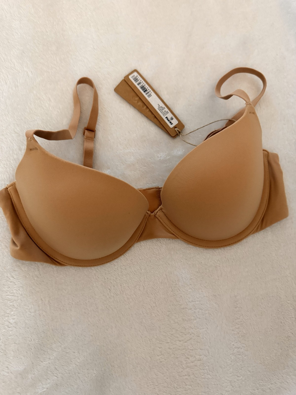 NWT - SKIMS Fits Everybody Push Up Demi Bra BR UWR-2295
