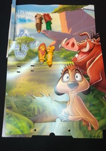 Espositore Happy Meal Lion King 2004 1 1/2 McDonald's *Mancano 2 giocattoli* - Foto 10 di 11