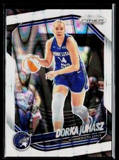 2025 Panini Prizm WNBA Dorka Juhasz White Seismic 109