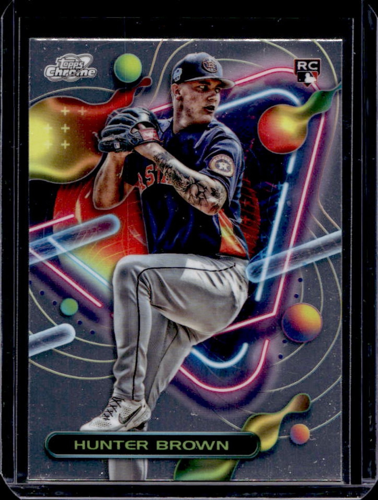 2023 Topps Cosmic Chrome Hunter Brown RC Rookie #196 Astros