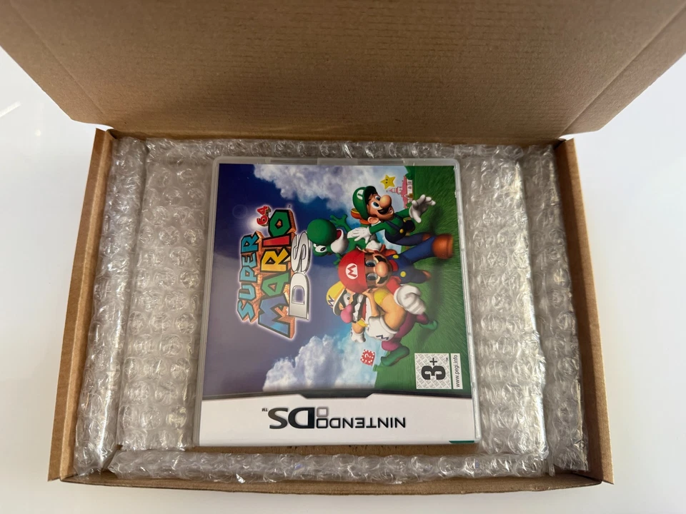 Super Mario 64 Nintendo DS - UK PAL VGC CIB with VIP - Tracked - Image 3 of 4