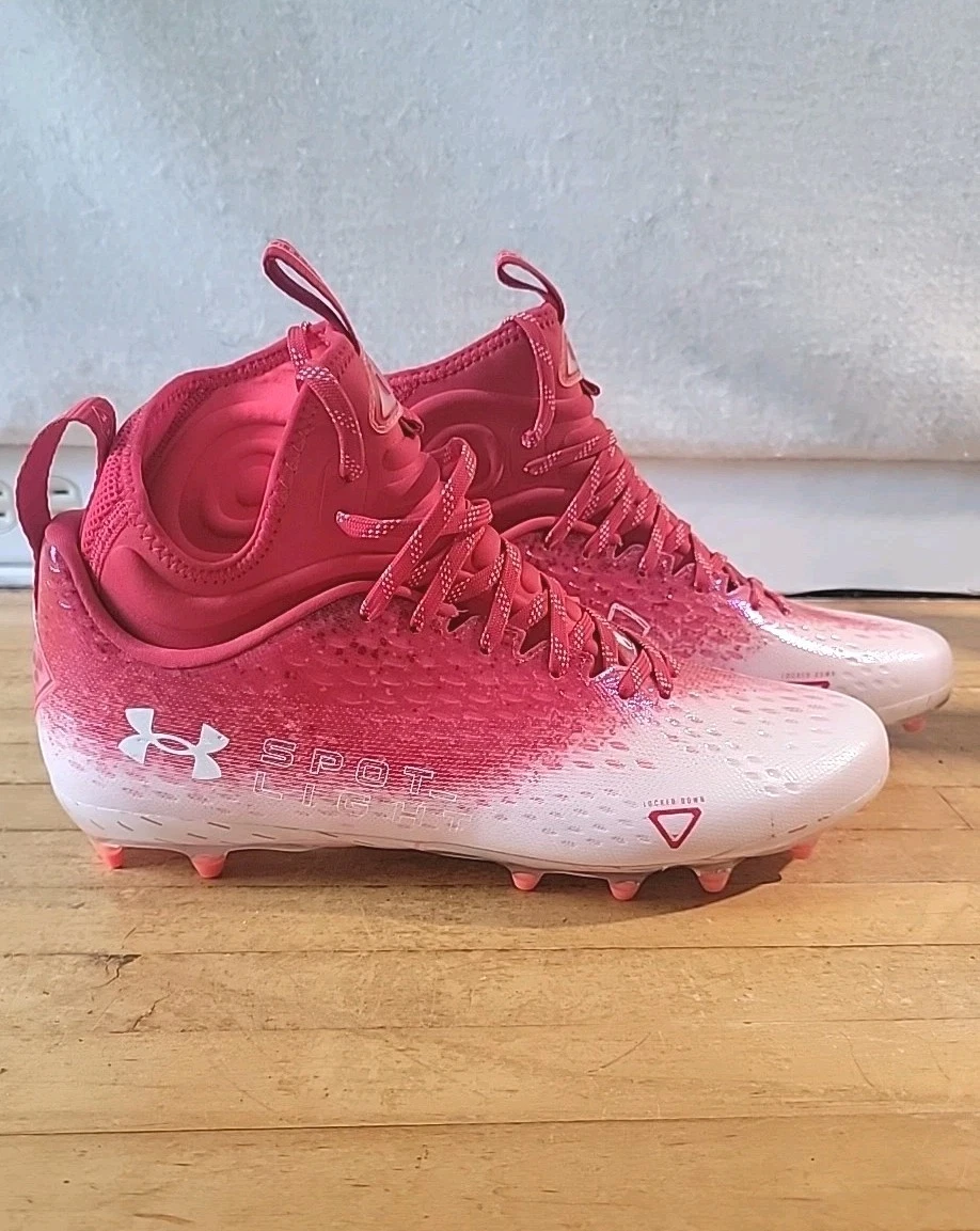 Under Armour Spotlight Lux MC 2.0 Red White for sale | eBay