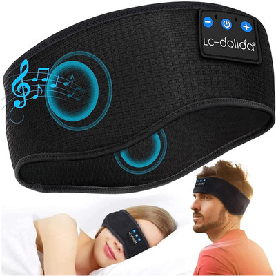 Bluetooth Kopfhörer Headband Yoga Schlafen Training Musik