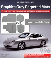 Genuine Porsche 996 Floor Mat Lhd Graphite Grey 00004480084c50 L Genuine Porsche 996 Floor Mat Lhd Graphite Grey 00004480084c50 L