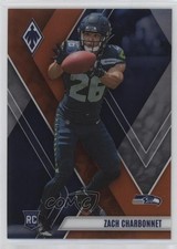 2023 Panini Phoenix Rookies Orange 31/99 Zach Charbonnet #127 13hf