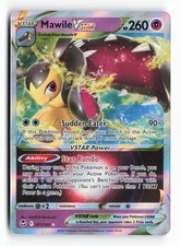 Mawile VSTAR 071/195 SWSH12: Silver Tempest Holo carta Pokemon TCG ultra rara quasi nuova